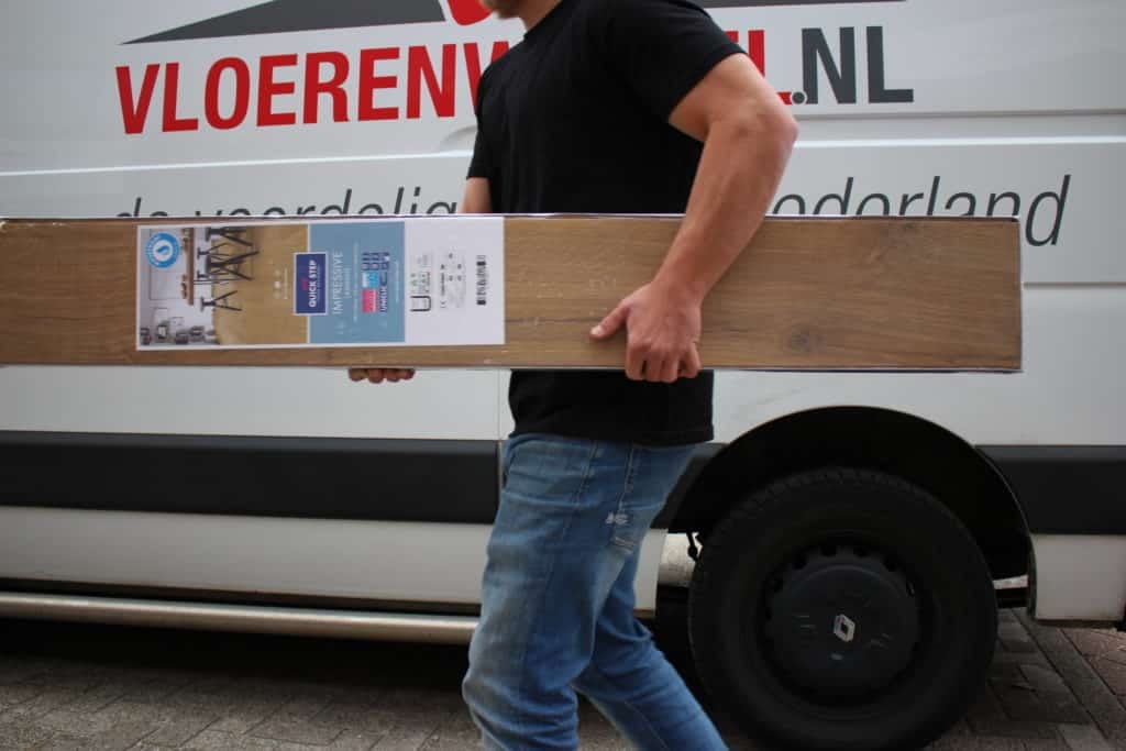 Leveren van de vloer | De Vloerenwinkel