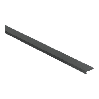 Vloerenwinkel   Hoekprofiel (5mm - Zwart)