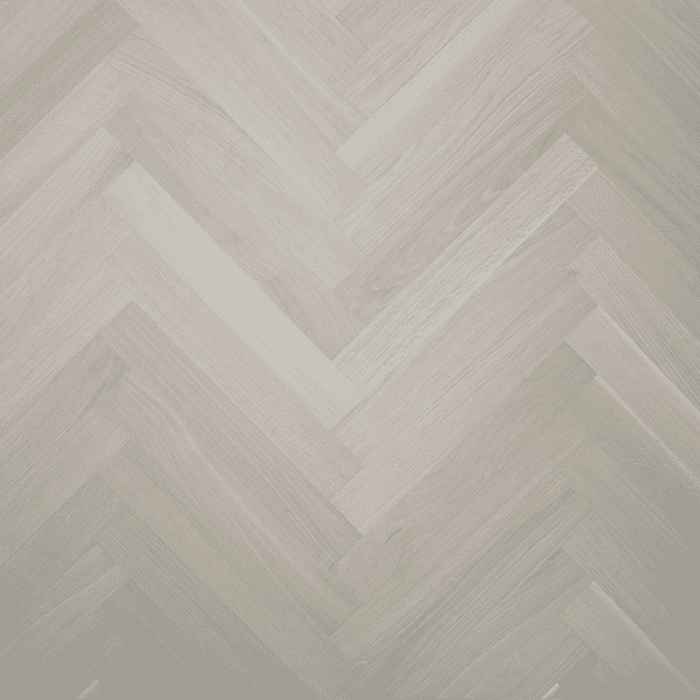 Warm by Bauwerk Eiken Visgraat  Latte Macchiato Visgraat  04017