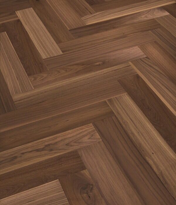 Meister Longlife Parket PS500 Visgraat Amerikaans Notelaar Levendig 09009 PS500