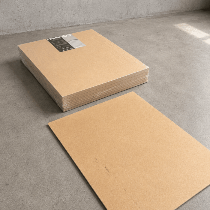 Bruine platen 10mm (10db)