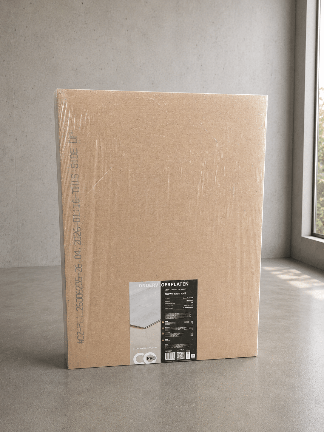 Bruine platen 10mm (10db) OV002 - Afbeelding 2