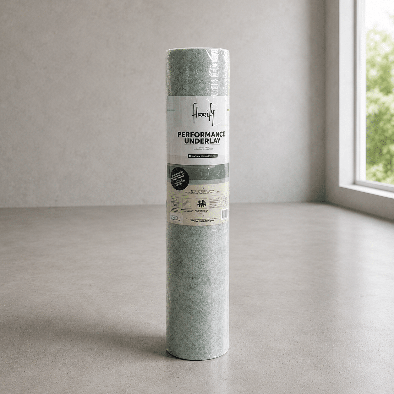 Floorify Performance PVC ondervloer 1.5mm OV008 - Afbeelding 2