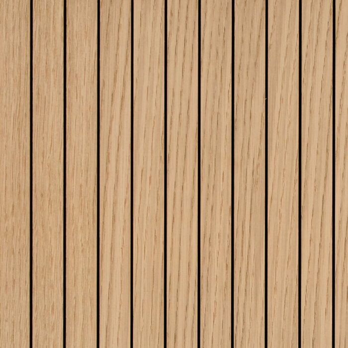 Akoestisch wandpaneel 260x52,6 cm - 2 stuks Flexibel Licht Eiken 2618100111