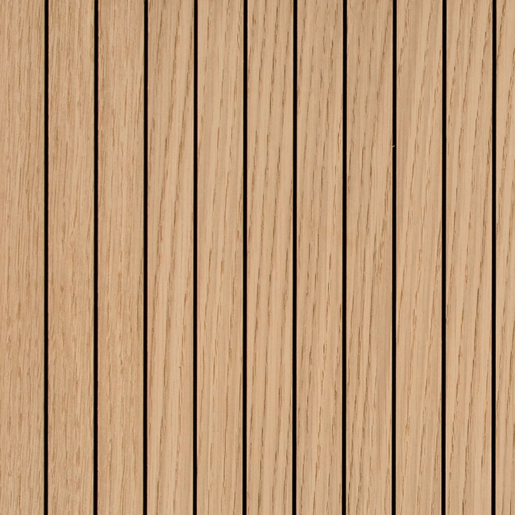 Akoestisch wandpaneel 260x52,6 cm - 2 stuks Flexibel Licht Eiken 2618100111