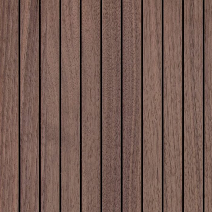 Akoestisch wandpaneel 260x52,6 cm - 2 stuks Flexibel Walnoot 2618100311