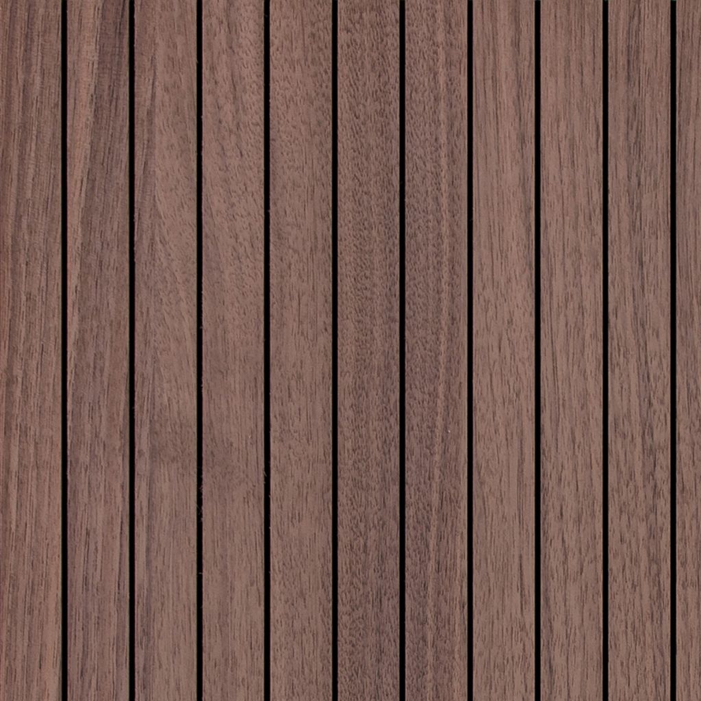 Akoestisch wandpaneel 260x52,6 cm - 2 stuks Flexibel Walnoot 2618100311