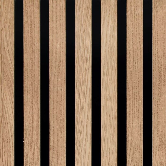 Akoestisch wandpaneel 260x52,6 cm Licht Eiken 2614557811