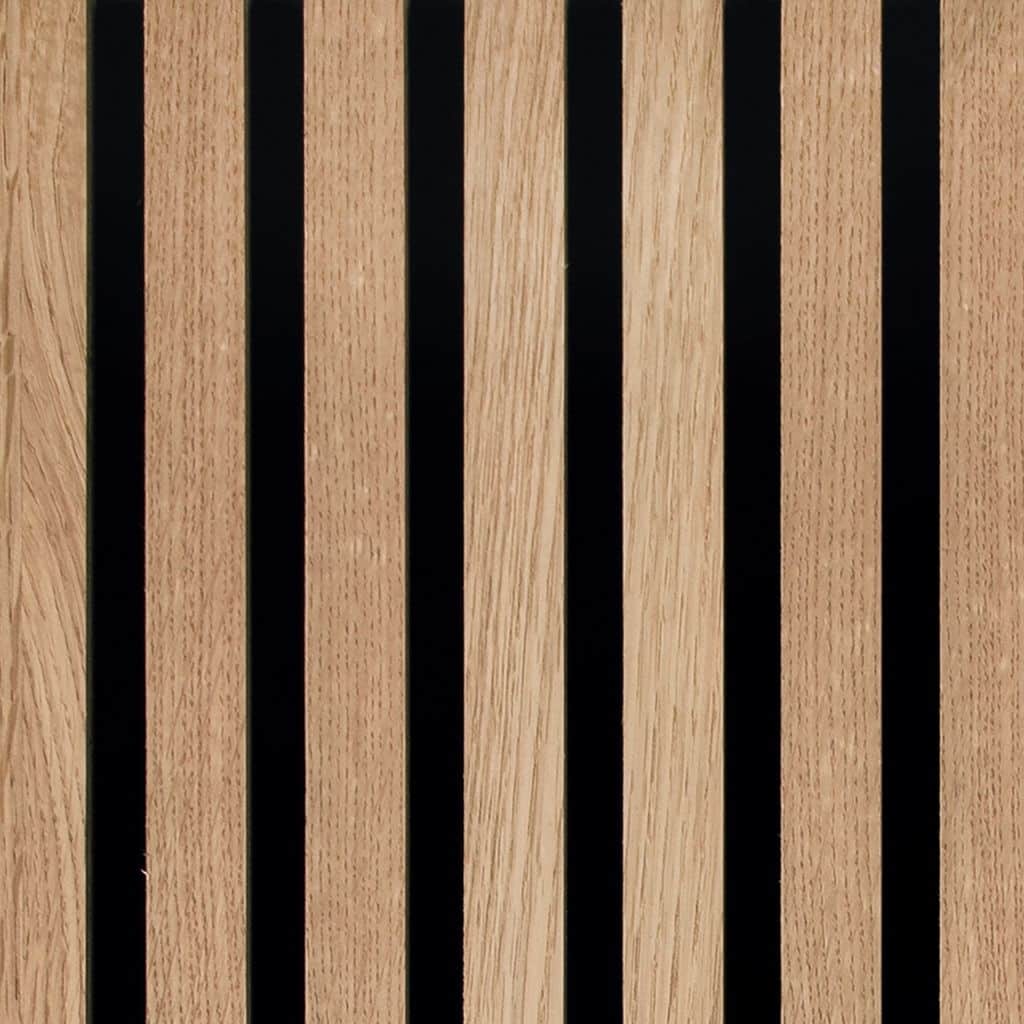 Akoestisch wandpaneel 260x52,6 cm Licht Eiken 2614557811